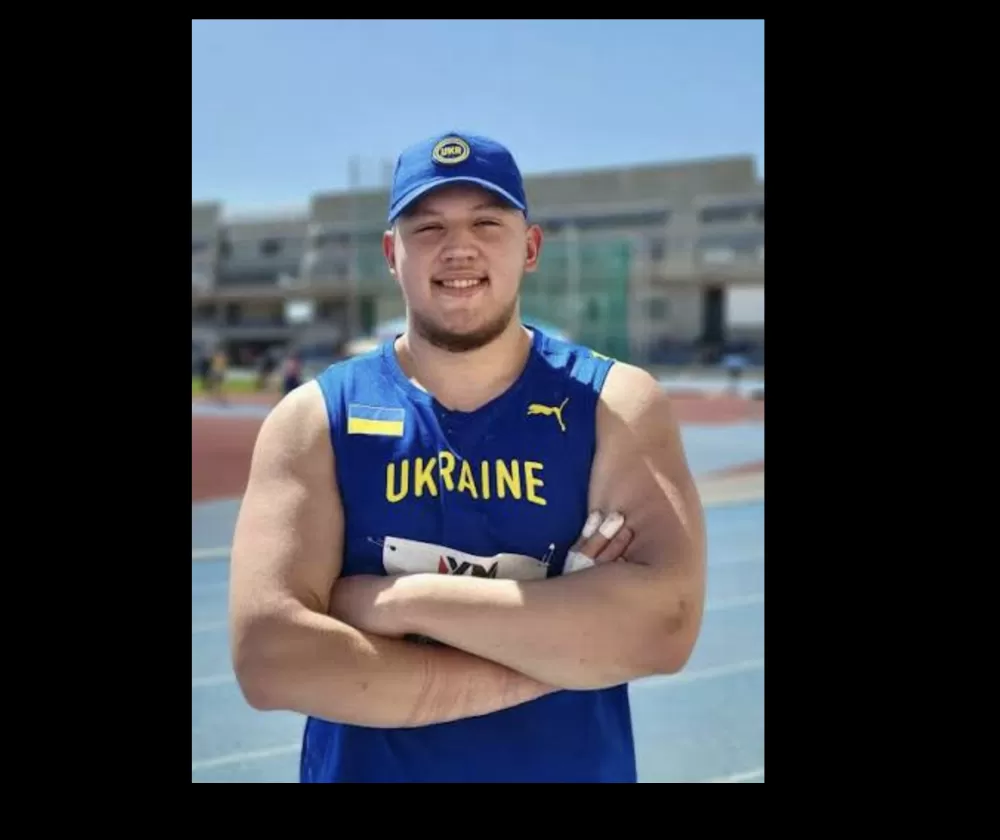 Максим Лаврик із Тернополя — серед найкращих юних штовхальників ядра світу