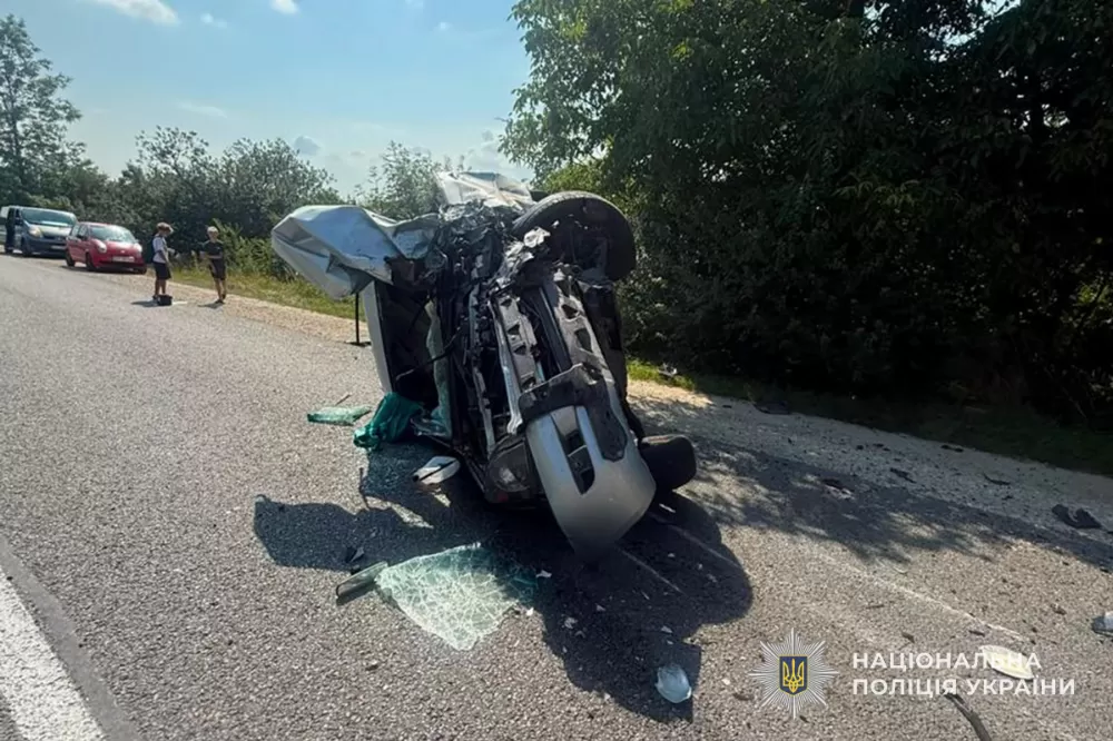 Потрійна аварія біля Колодного: один із водіїв помер у лікарні