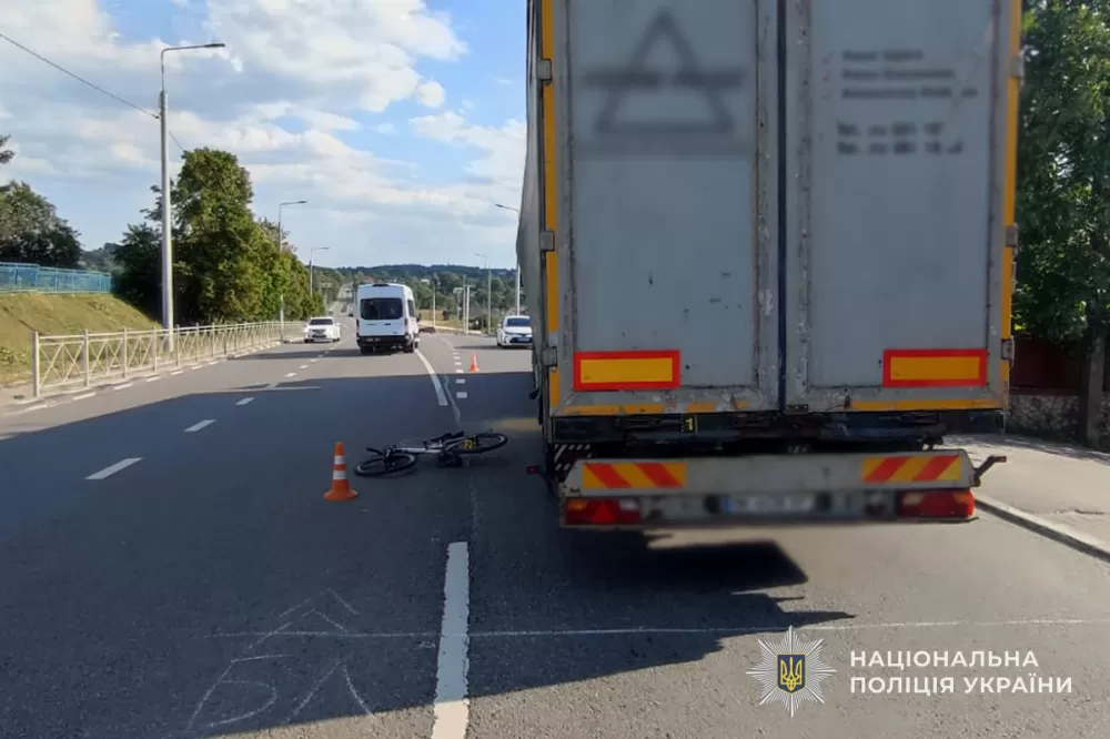 Аварія з неповнолітньою у Вишнівці