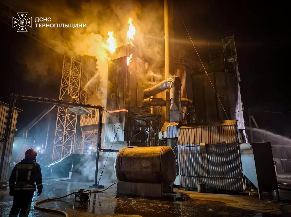 У Микулинецькій громаді пожежа: горіло агропідприємство