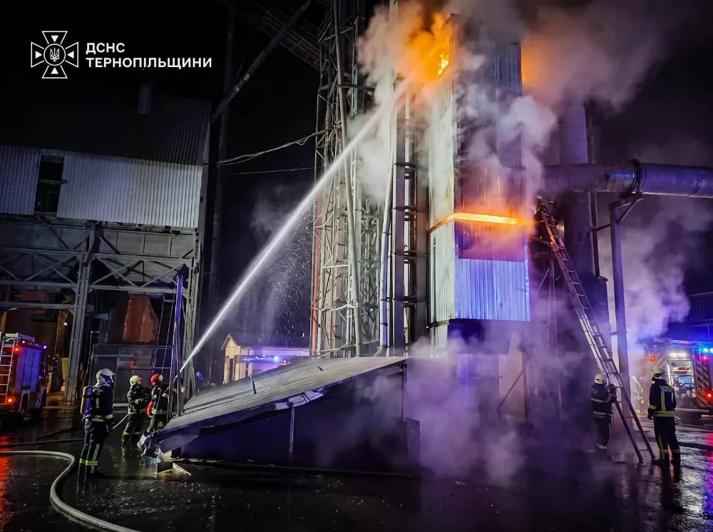 У Микулинецькій громаді пожежа: горіло агропідприємство