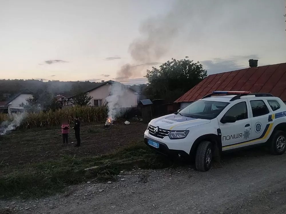 Штраф за спалювання трави від 340 до 1360 грн