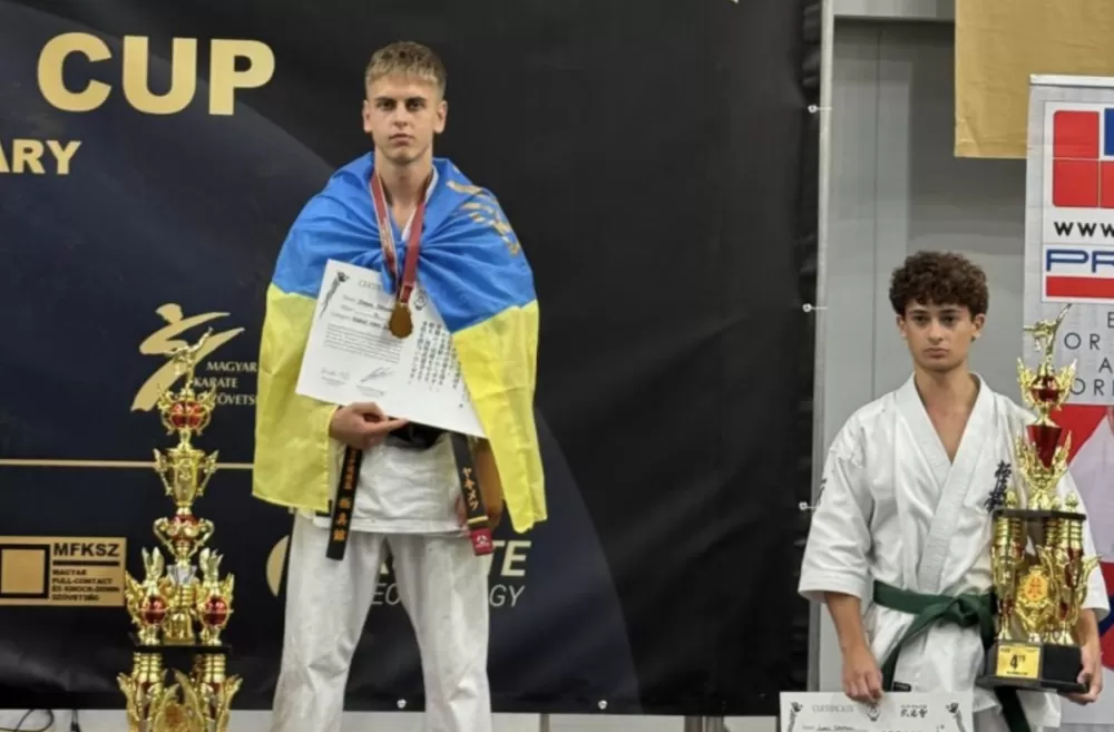 Тарас Якимець здобув бронзу Кубка світу з карате