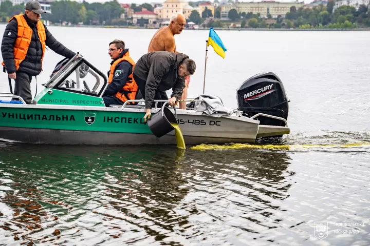 Очищення Тернопільського ставу