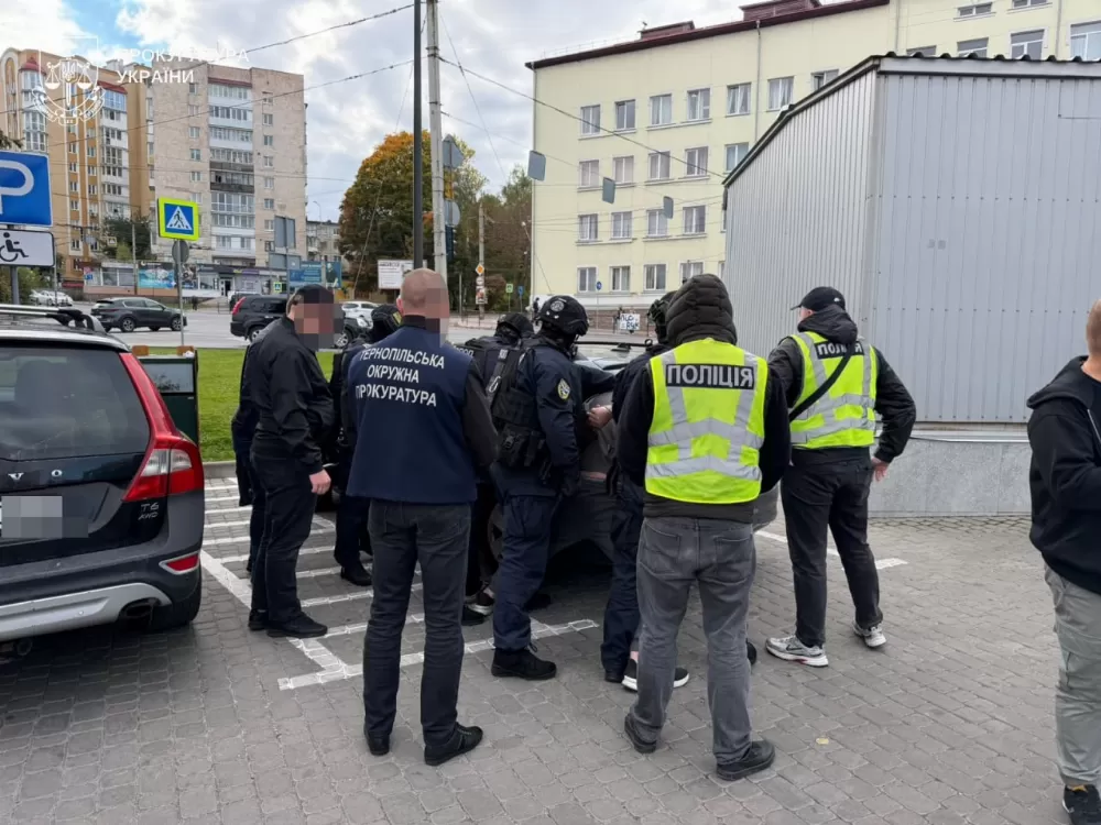 Затримання у Тернополі