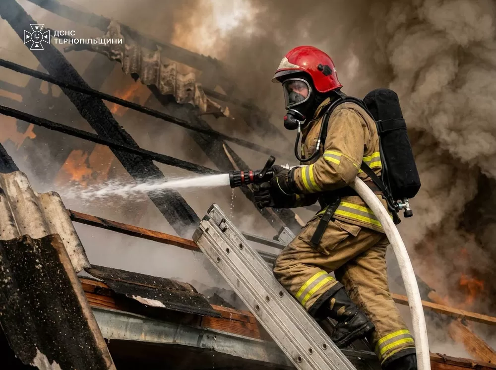 Рятувальники Тернопільщини ліквідували п’ять пожеж