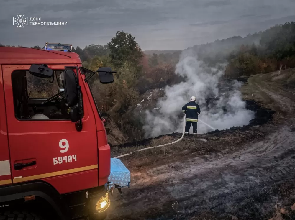 Пожежа на сміттєвзалищі